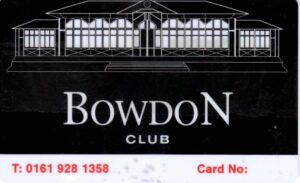 New Bowdon Club Card